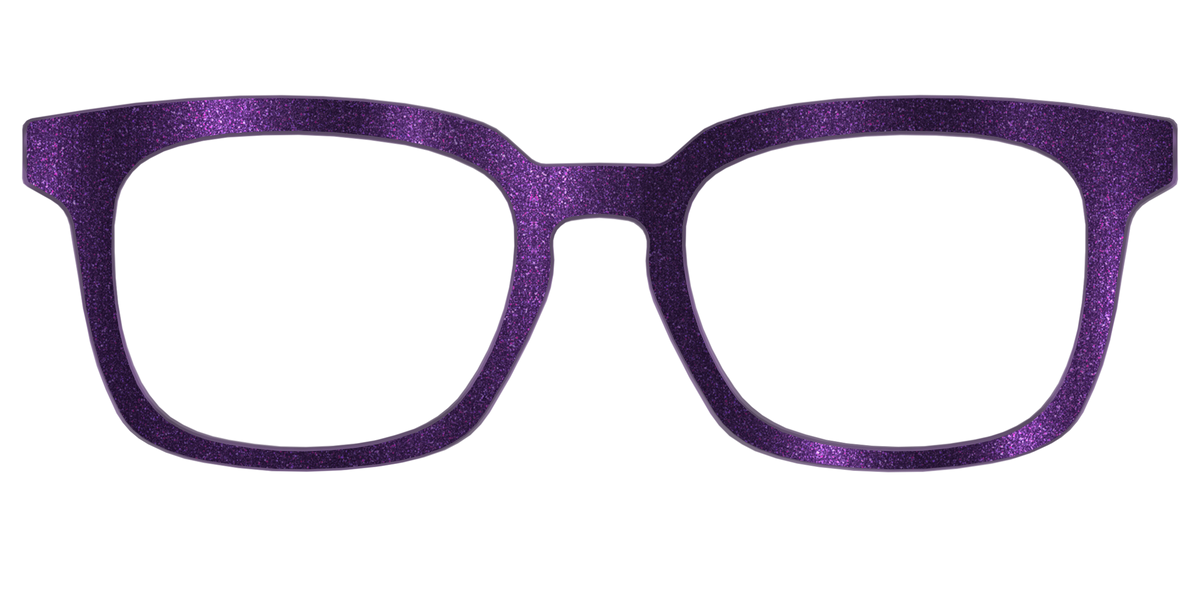 The Deep Purple Shimmer - Front Top Image - Pair Eyewear