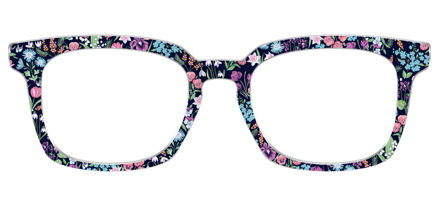 The Demure Blossoms - Front Top Image - Pair Eyewear