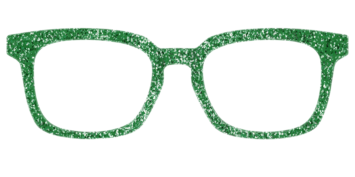 The Emerald Sparkle - Front Top Image - Pair Eyewear