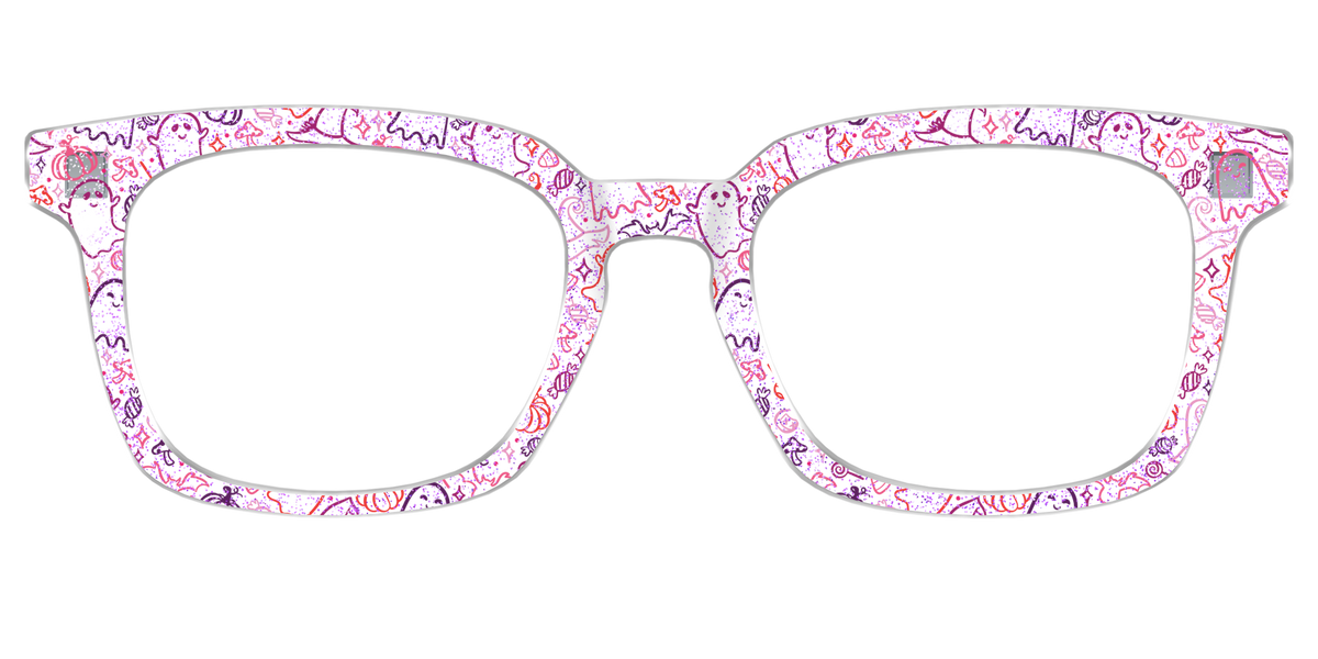The Frightfully Fun Doodles Crystal - Front Top Image - Pair Eyewear