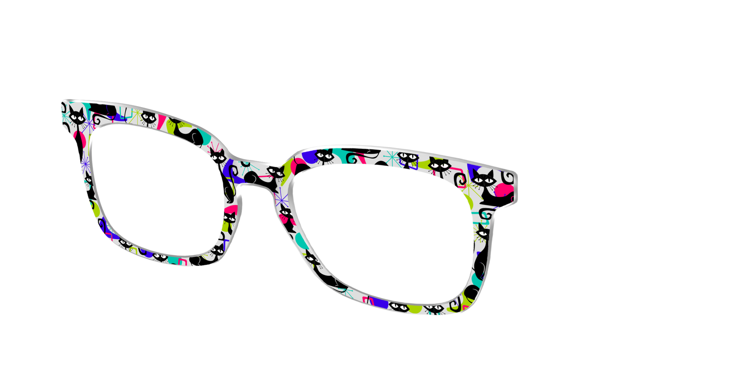 The Futuristic Felines - Angle Top Image - Pair Eyewear