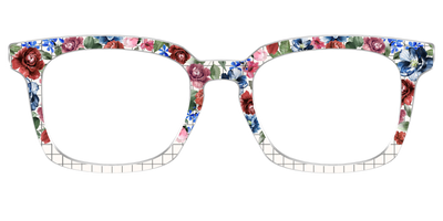 The Graph Paper Floral - Front Top Thumbnail - Pair Eyewear