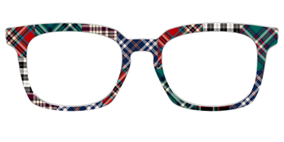 The Grunge Plaid Print Mix - Front Top Thumbnail - Pair Eyewear