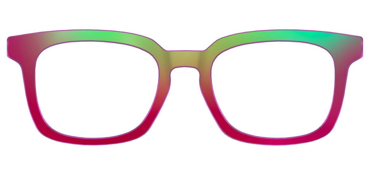 The Guava Ombre - Front Top Image - Pair Eyewear