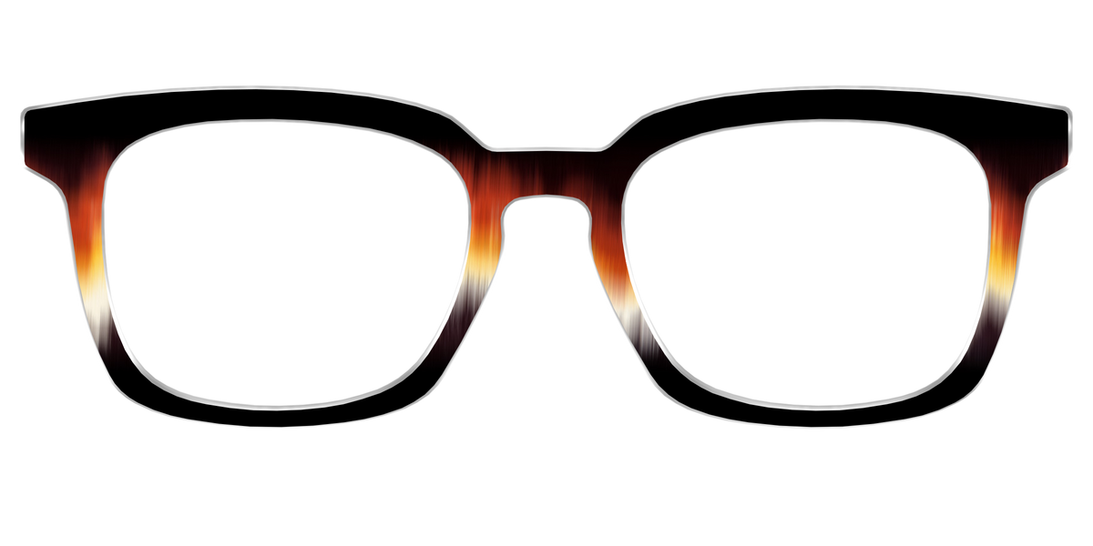 The Hallows' Eve Gradient - Front Top Image - Pair Eyewear