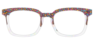 The Holographic Milkshake - Front Top Thumbnail - Pair Eyewear