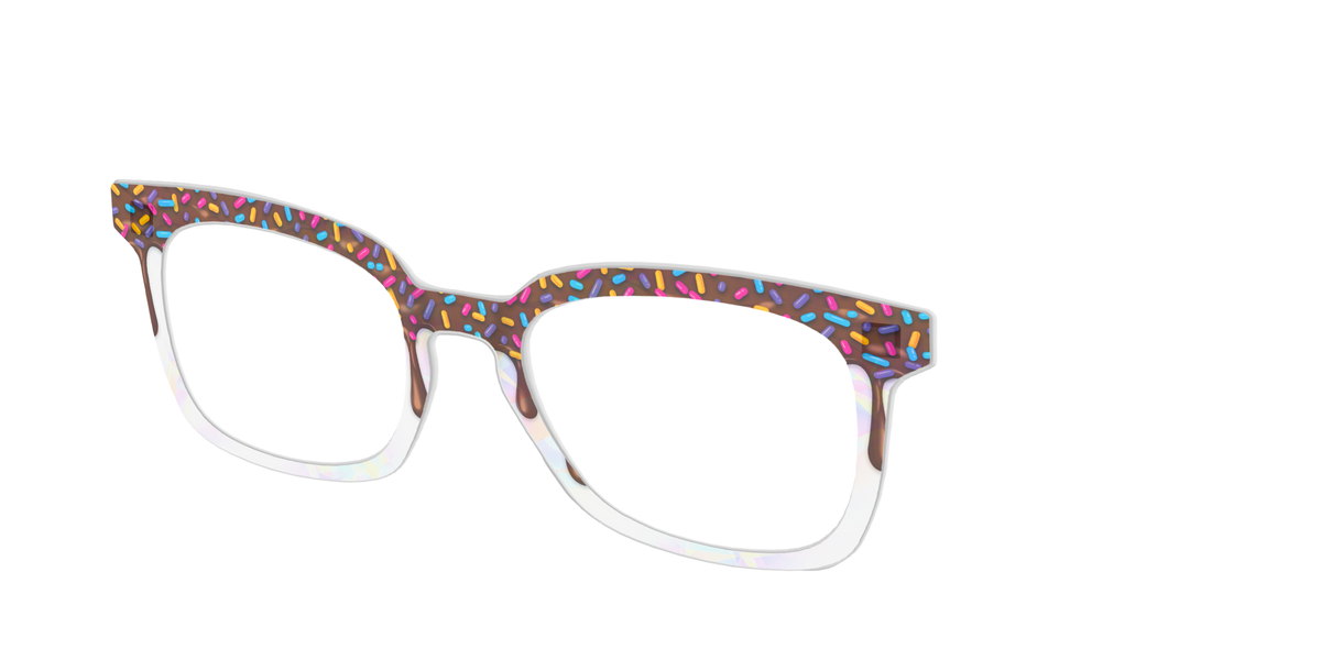 The Holographic Milkshake - Angle Top Image - Pair Eyewear