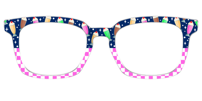 The Ice Cream Social Split - Front Top Thumbnail - Pair Eyewear