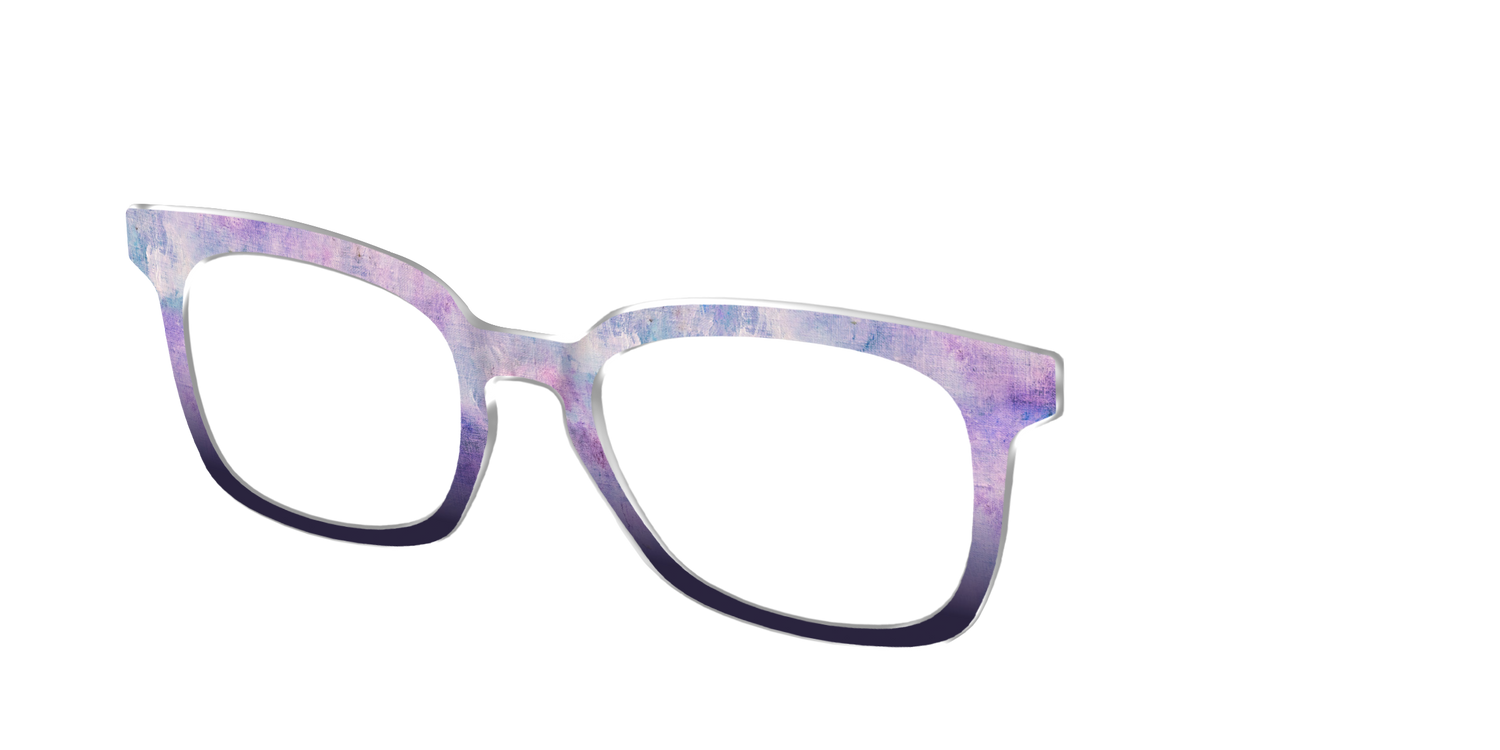 The Lilac Underpaint - Angle Top Image - Pair Eyewear