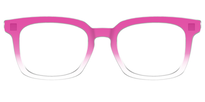 The Magenta Gradient Crystal - Front Top Thumbnail - Pair Eyewear