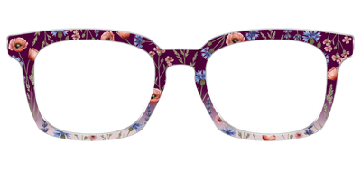 The Mulberry Floral Dip-Dye - Front Top Thumbnail - Pair Eyewear