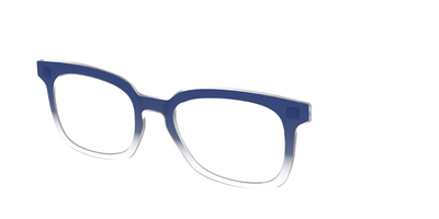 The Navy Gradient Crystal - Angle Top Thumbnail - Pair Eyewear