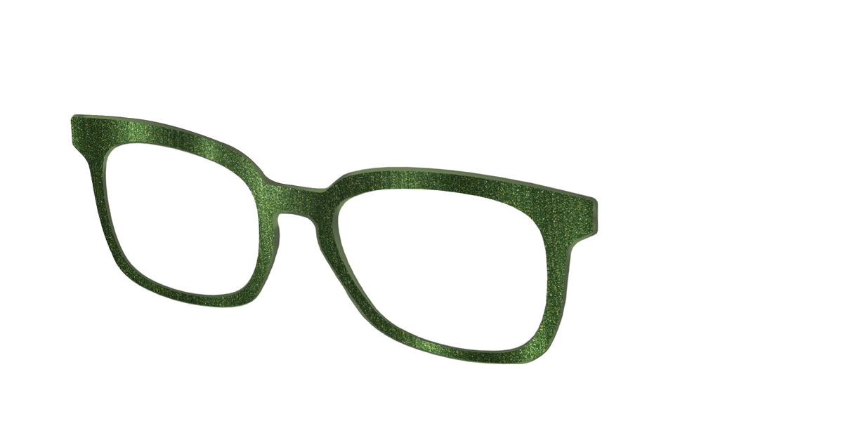 The Olive Shimmer - Angle Top Image - Pair Eyewear