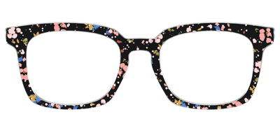 The Pallid Paint Splatter - Front Top Thumbnail - Pair Eyewear