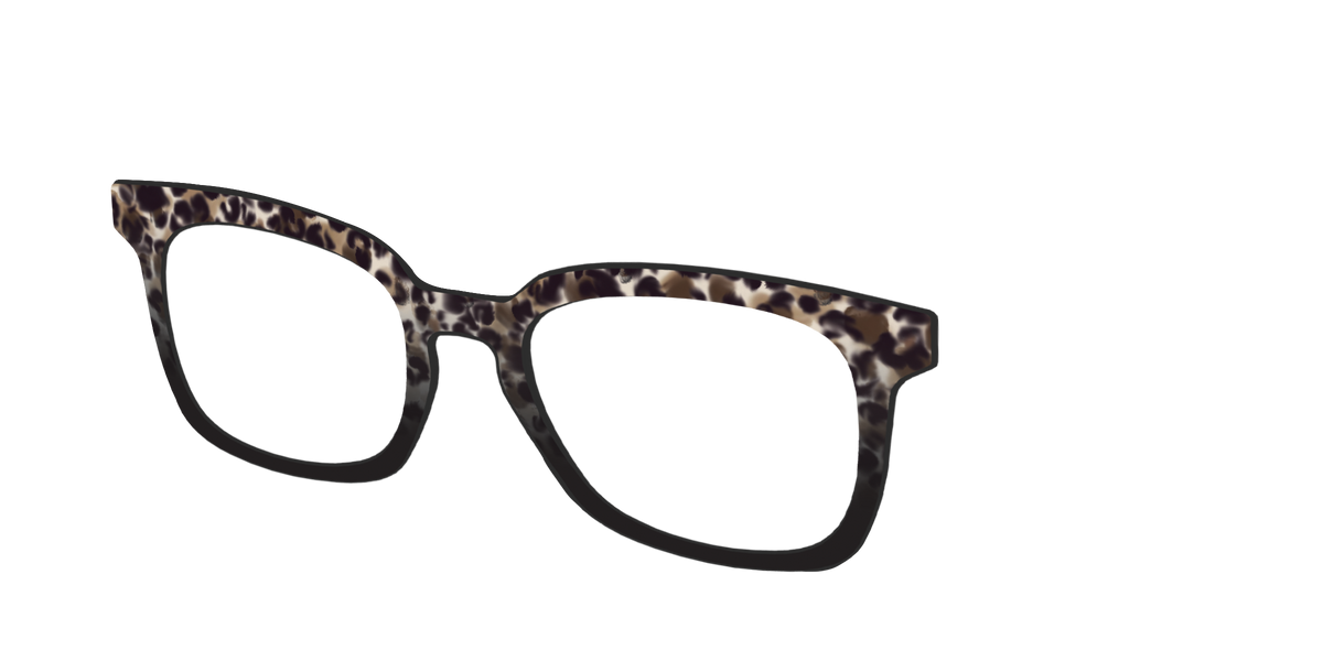 The Party Animal Tortoise - Angle Top Image - Pair Eyewear