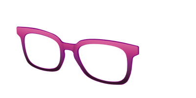 The Pink to Plum Gradient - Angle Top Thumbnail - Pair Eyewear