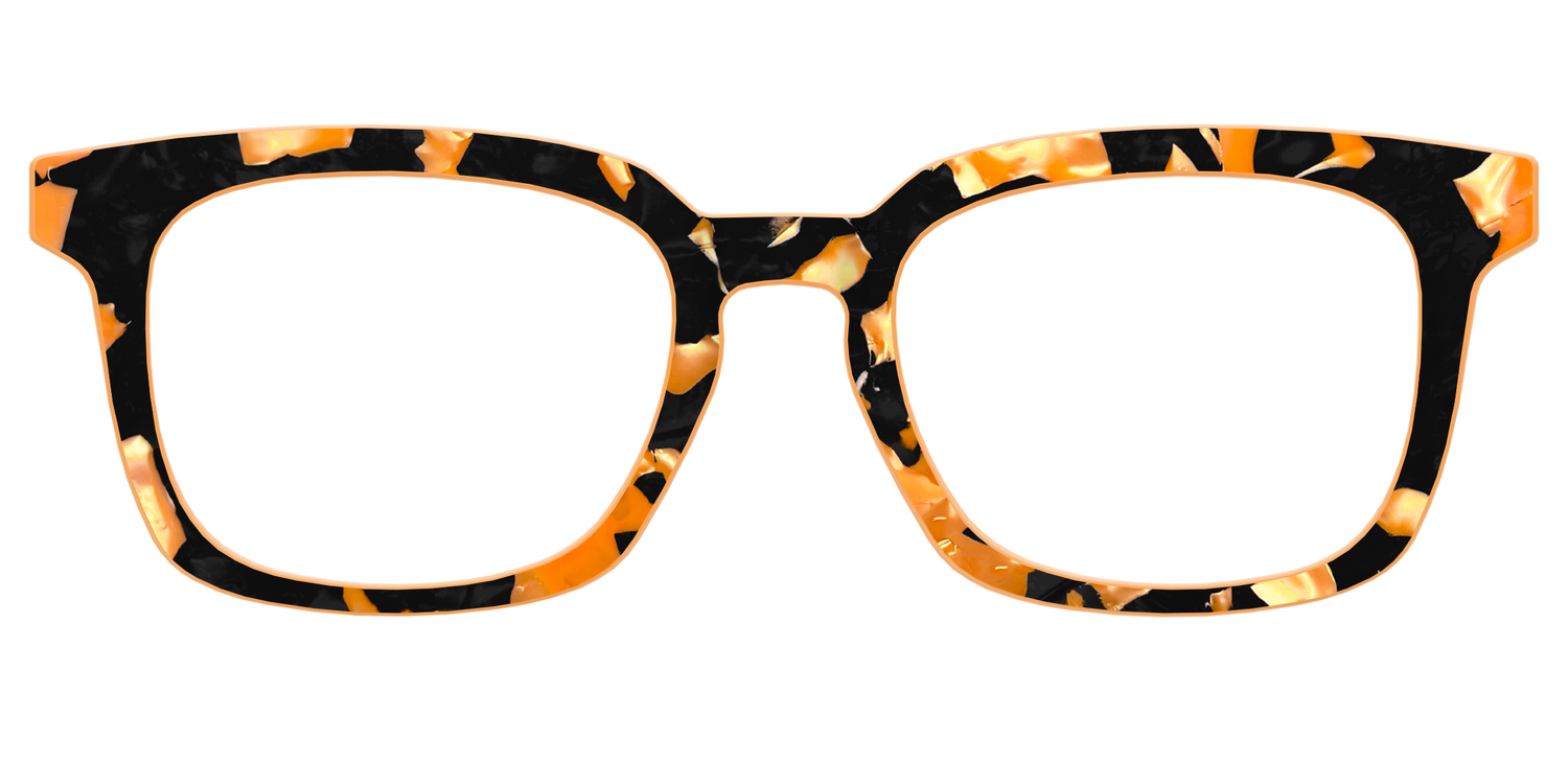 The Pumpkin Camo Pearl Tortoise - Front Top Image - Pair Eyewear