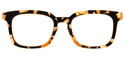 The Pumpkin Camo Pearl Tortoise - Front Top Thumbnail - Pair Eyewear