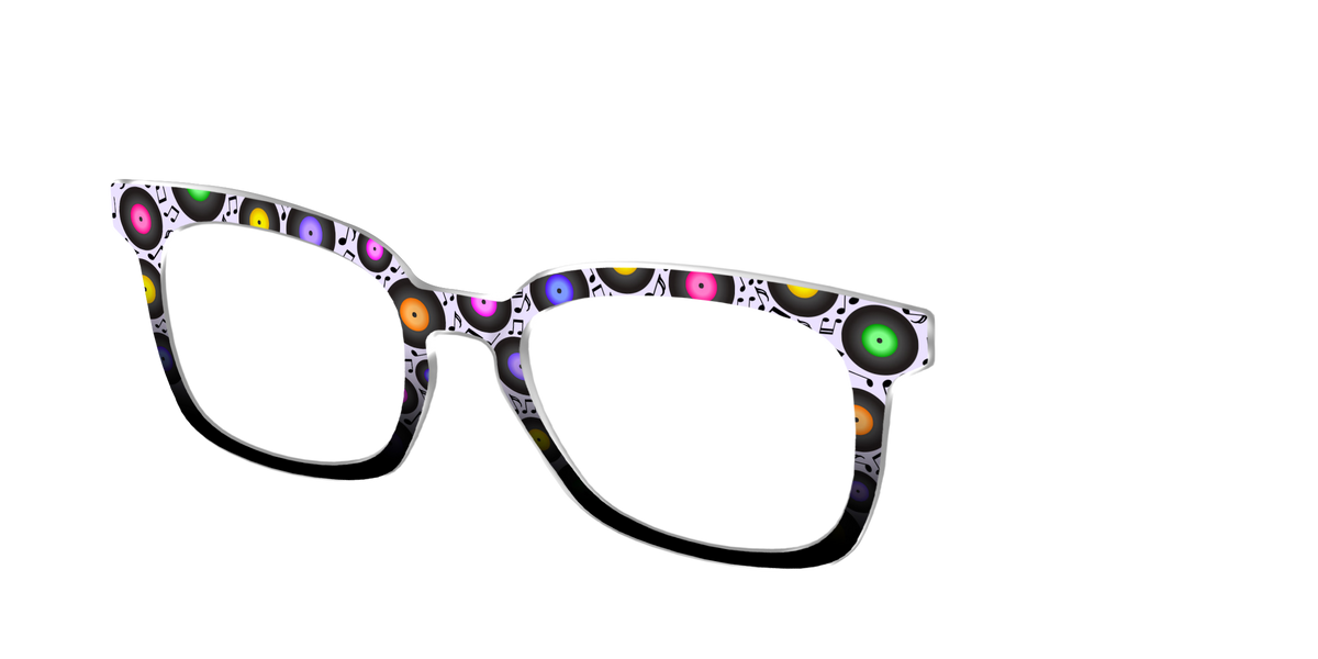 The Record Collection - Angle Top Image - Pair Eyewear