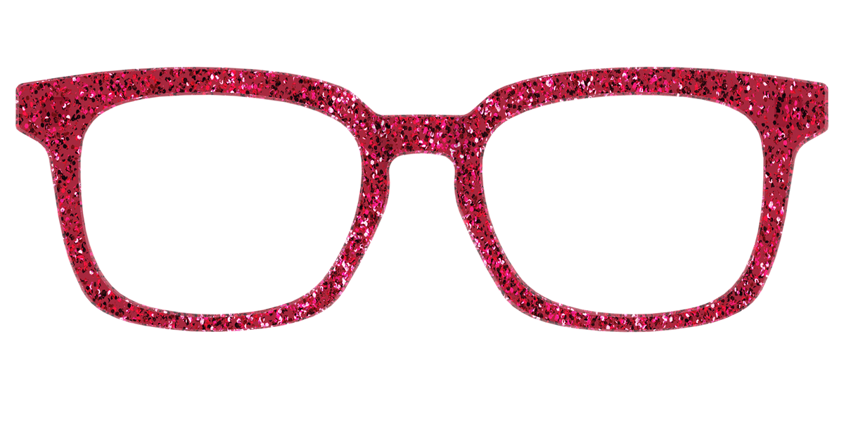 The Ruby Sparkle - Front Top Image - Pair Eyewear