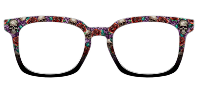 The Skull & Thorn Stained Glass - Front Top Thumbnail - Pair Eyewear