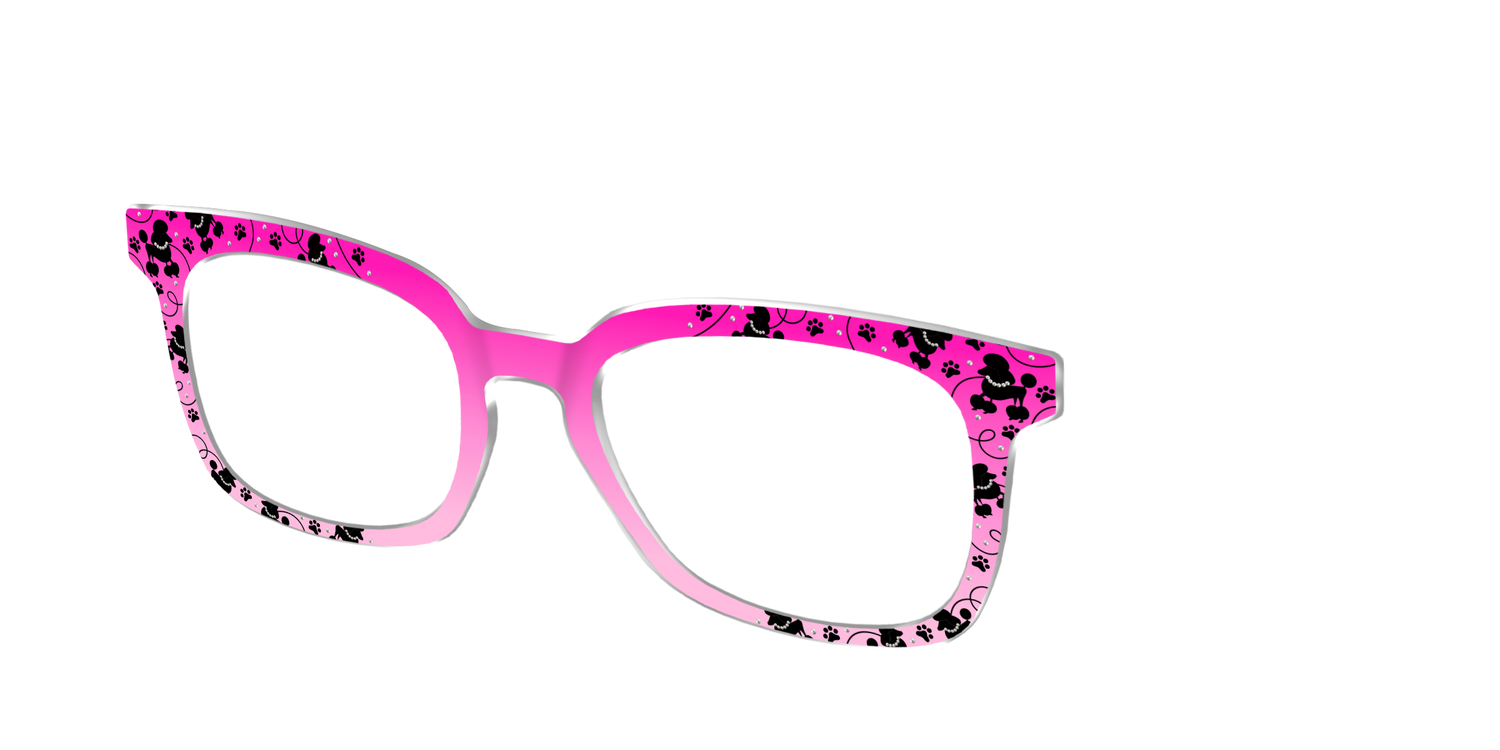 The Sock Hop Pups - Angle Top Image - Pair Eyewear