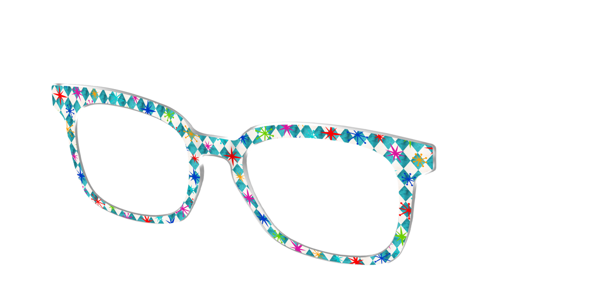 The Starburst Diamonds - Angle Top Image - Pair Eyewear