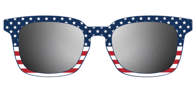 The Polarized Stars & Stripes Sun Top - Front Top Thumbnail - Pair Eyewear