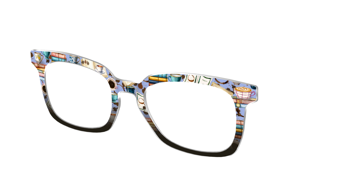The Study Date - Angle Top Image - Pair Eyewear