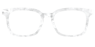 The White Pearlescent - Front Top Thumbnail - Pair Eyewear