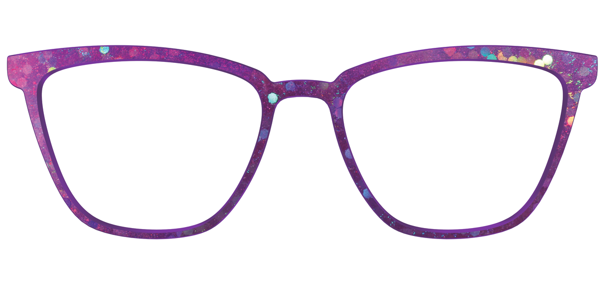 The Berry Jam Hexagons - Front Top Image - Pair Eyewear