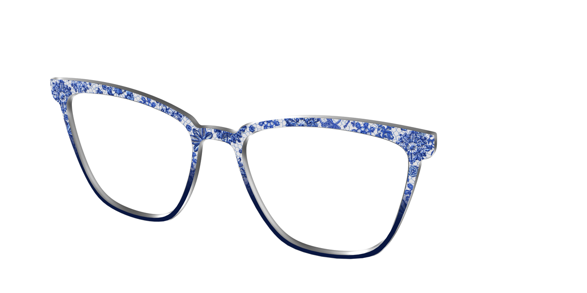 The Icy Lacework - Angle Top Image - Pair Eyewear