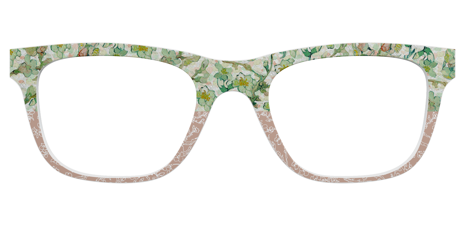 The Almond Blossom Split - Front Top Image - Pair Eyewear