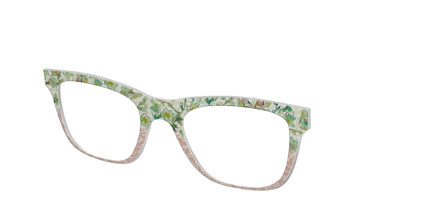 The Almond Blossom Split - Angle Top Image - Pair Eyewear