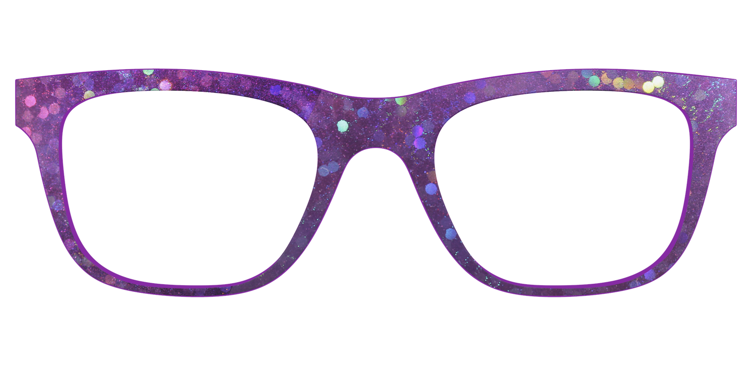 The Berry Jam Hexagons - Front Top Image - Pair Eyewear