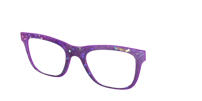 The Berry Jam Hexagons - Angle Top Thumbnail - Pair Eyewear