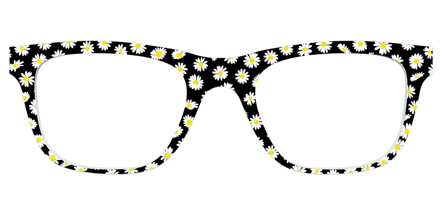 The Black Daisy - Front Top Image - Pair Eyewear