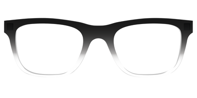 The Black Gradient Crystal - Front Top Thumbnail - Pair Eyewear