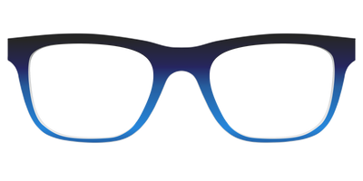 The Black to Blueberry Gradient - Front Top Thumbnail - Pair Eyewear
