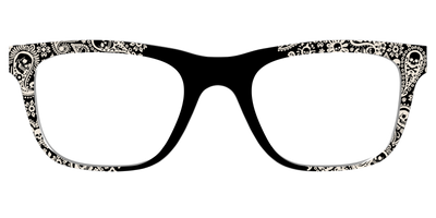 The Bone White Paisley - Front Top Thumbnail - Pair Eyewear