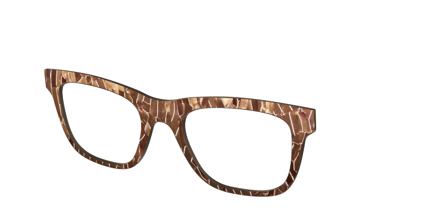 The Bronze Kintsugi - Angle Top Image - Pair Eyewear
