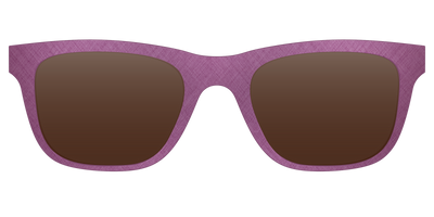 The Polarized Brushed Rose Sun Top - Front Top Thumbnail - Pair Eyewear