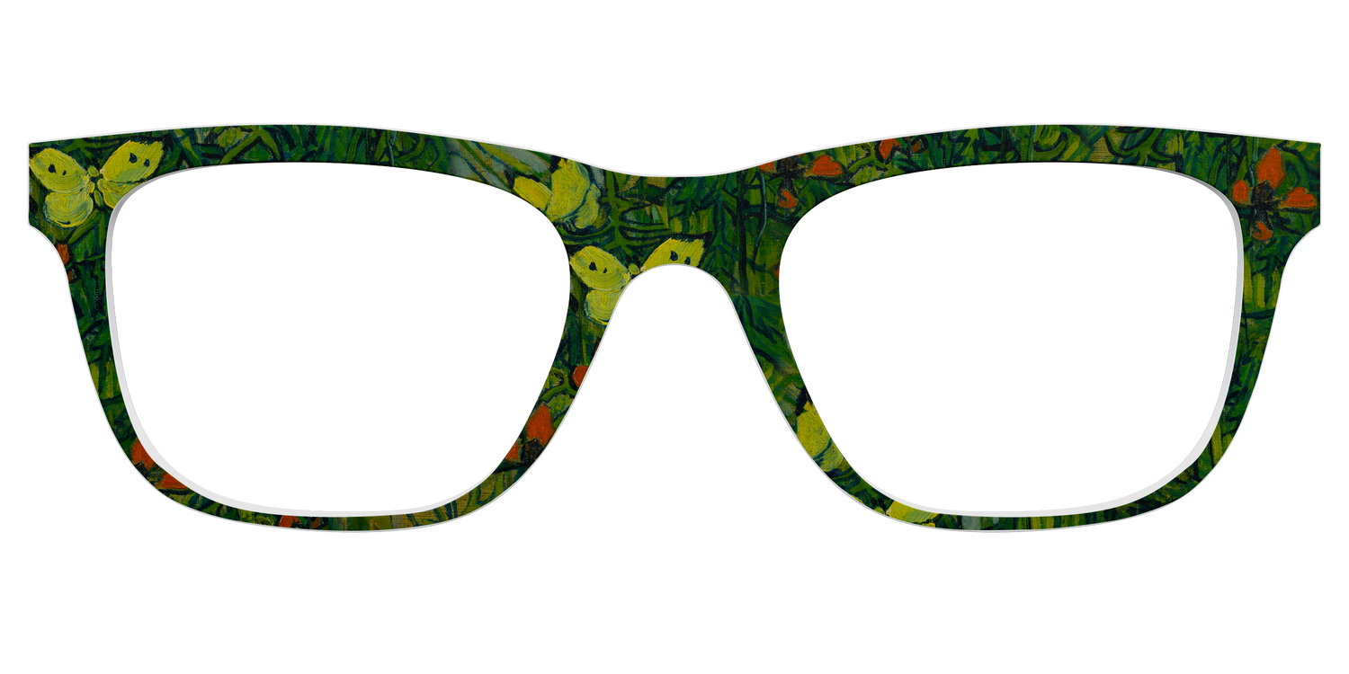 The Butterflies and Poppies - Front Top Image - Pair Eyewear