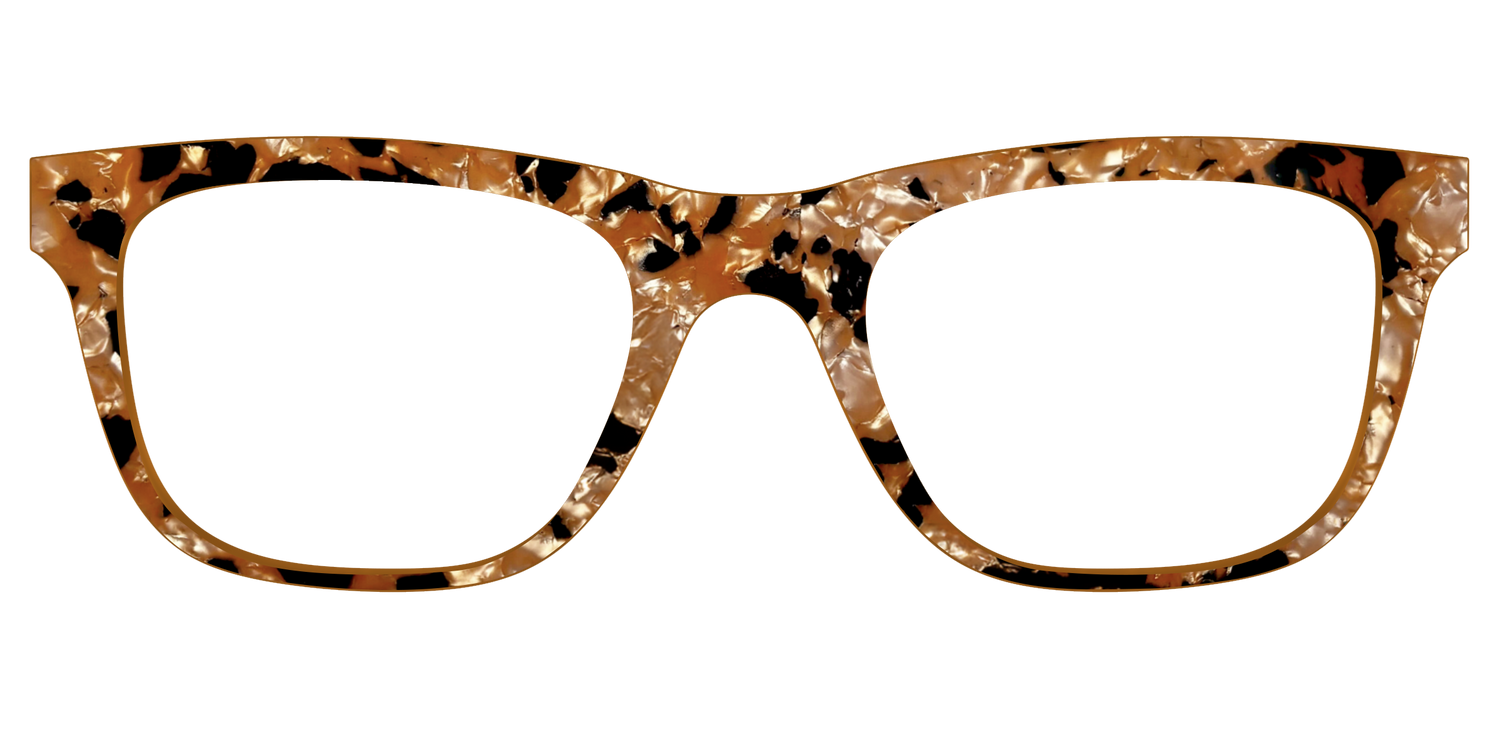 The Caramel Pearl Tortoise - Front Top Image - Pair Eyewear