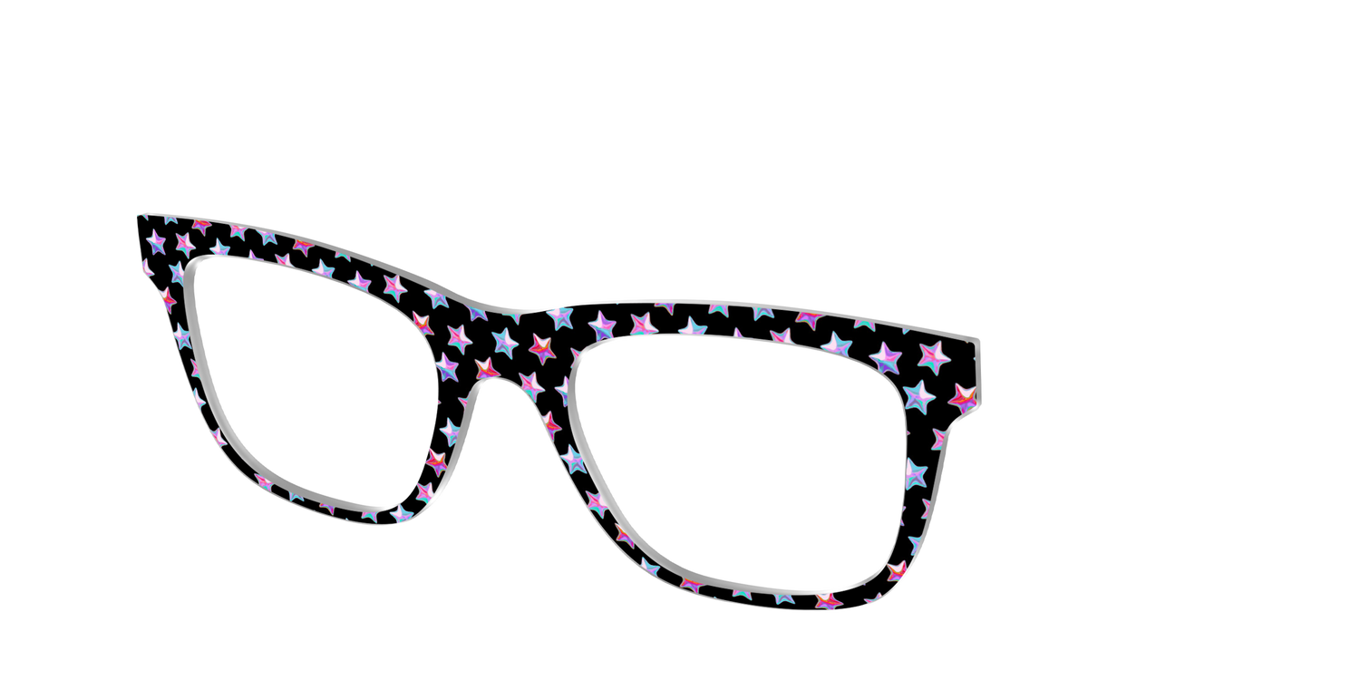 The Chrome Superstars - Angle Top Image - Pair Eyewear