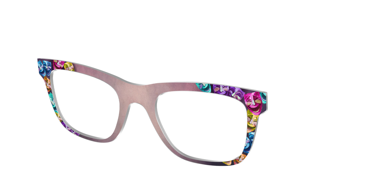 The Comedy Masks - Angle Top Image - Pair Eyewear