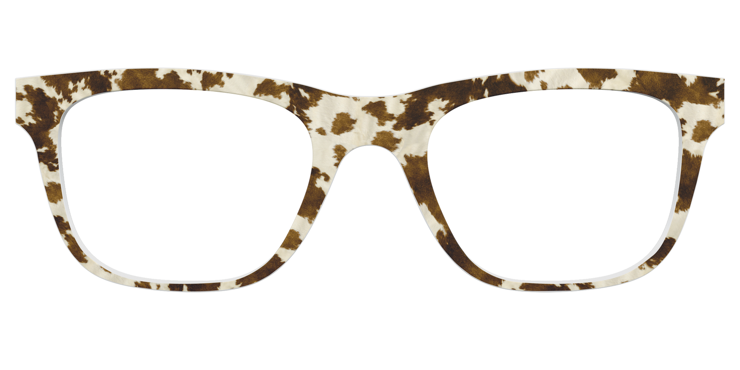 The Cowhide - Front Top Image - Pair Eyewear