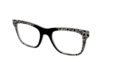 The Ecru Embroidery - Angle Top Thumbnail - Pair Eyewear