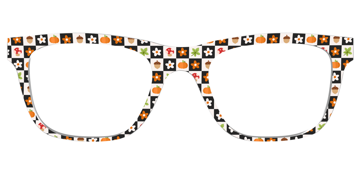 The Fall Festive Check - Front Top Image - Pair Eyewear