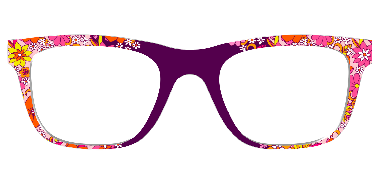 The Far Out Floral - Front Top Image - Pair Eyewear
